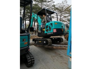 整車DL22-9微型挖掘機(jī)下貨了